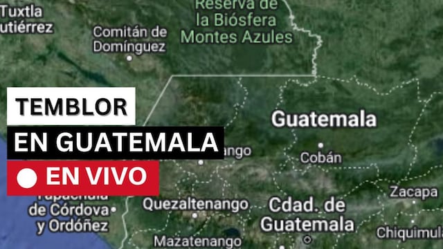 Temblor en Guatemala hoy, 25 de febrero - último reporte de sismo vía INSIVUMEH