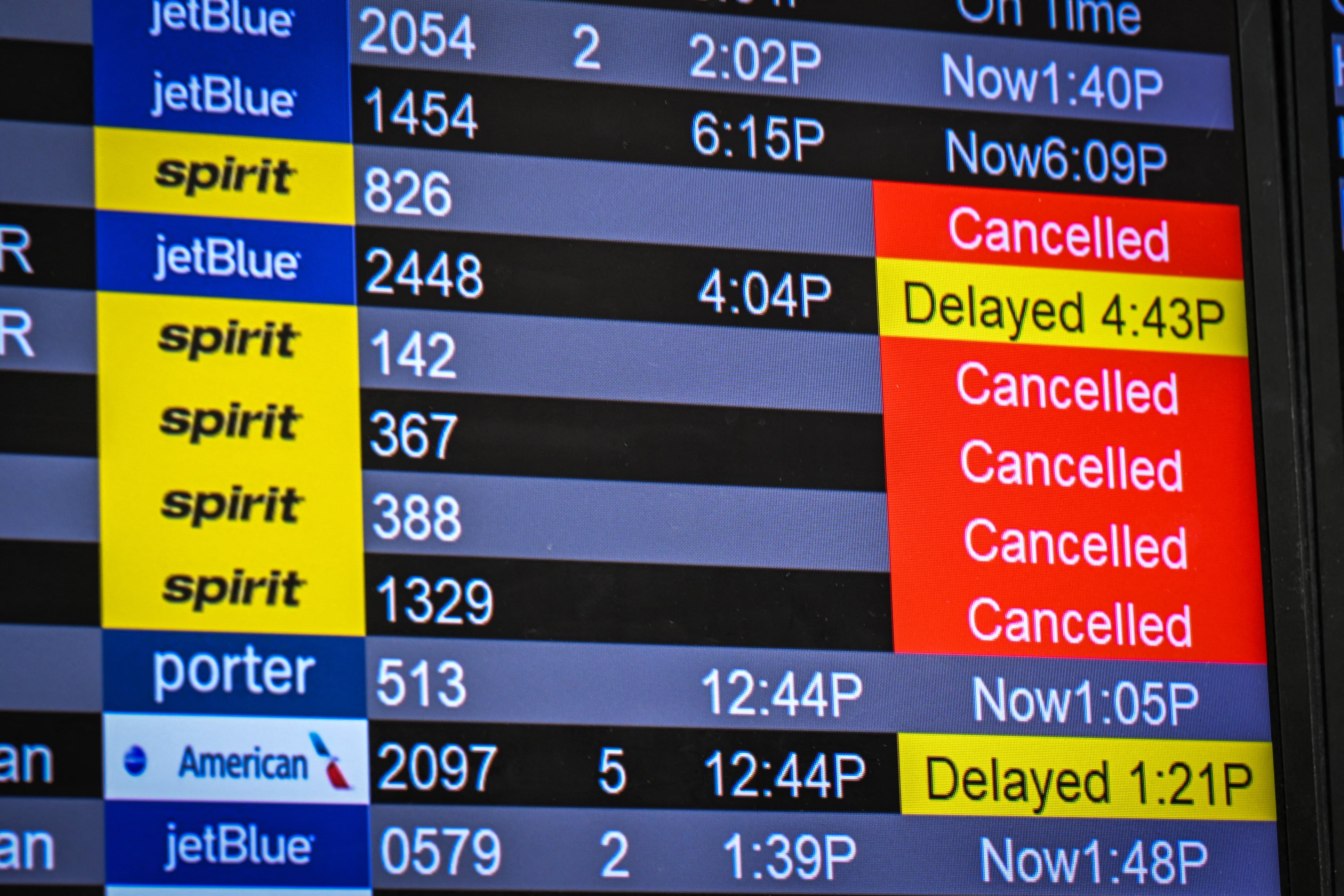 El cese de todas las operaciones de Spirit Airlines era un secreto a voces que finalmente se confirmó. (Crédito: GIORGIO VIERA / AFP)