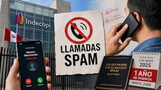 Llamadas spam persisten a un año de ley que las prohíbe: ¿por qué no se teme al Indecopi?