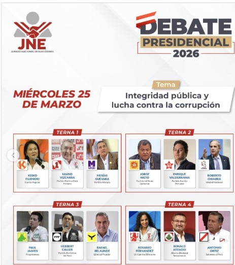 Debate 25 marzo