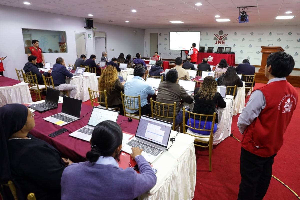 Inician talleres del JNE para fortalecer capacidades digitales de personeros rumbo a las Elecciones Generales 2026. (Foto: Difusión)