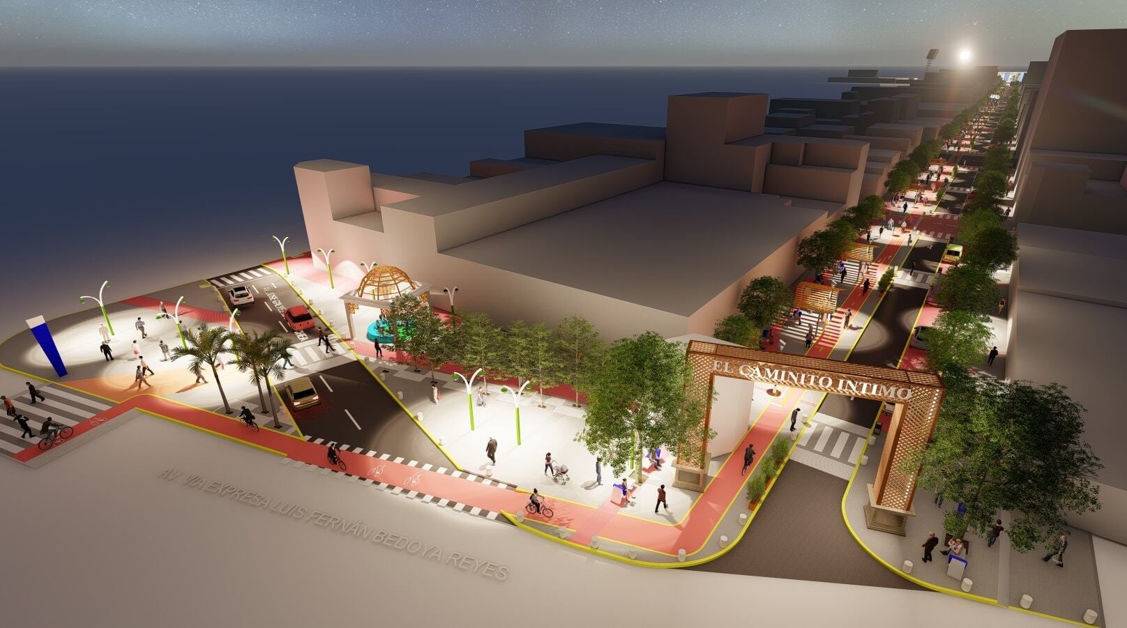 El Caminito se inspira en el famoso barrio del mismo nombre ubicado en Argentina. Imagen referencial.