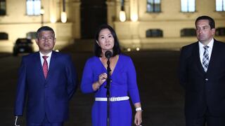 Keiko Fujimori sobre adelanto de Elecciones: “Está latente y no está archivado”