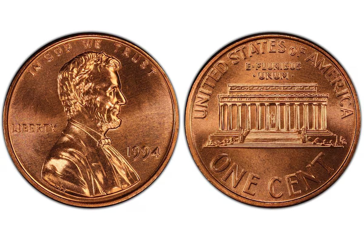 El anverso y reverso de la moneda de 1 centavo que vale miles de dólares (Foto: PCGS)