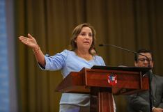 Dina Boluarte: “No voy a renunciar y aquí nos quedamos hasta el 2026″