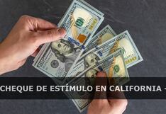 ¿Quiénes pueden cobrar el cheque de estímulo de California de US$770 y cómo inscribirse?