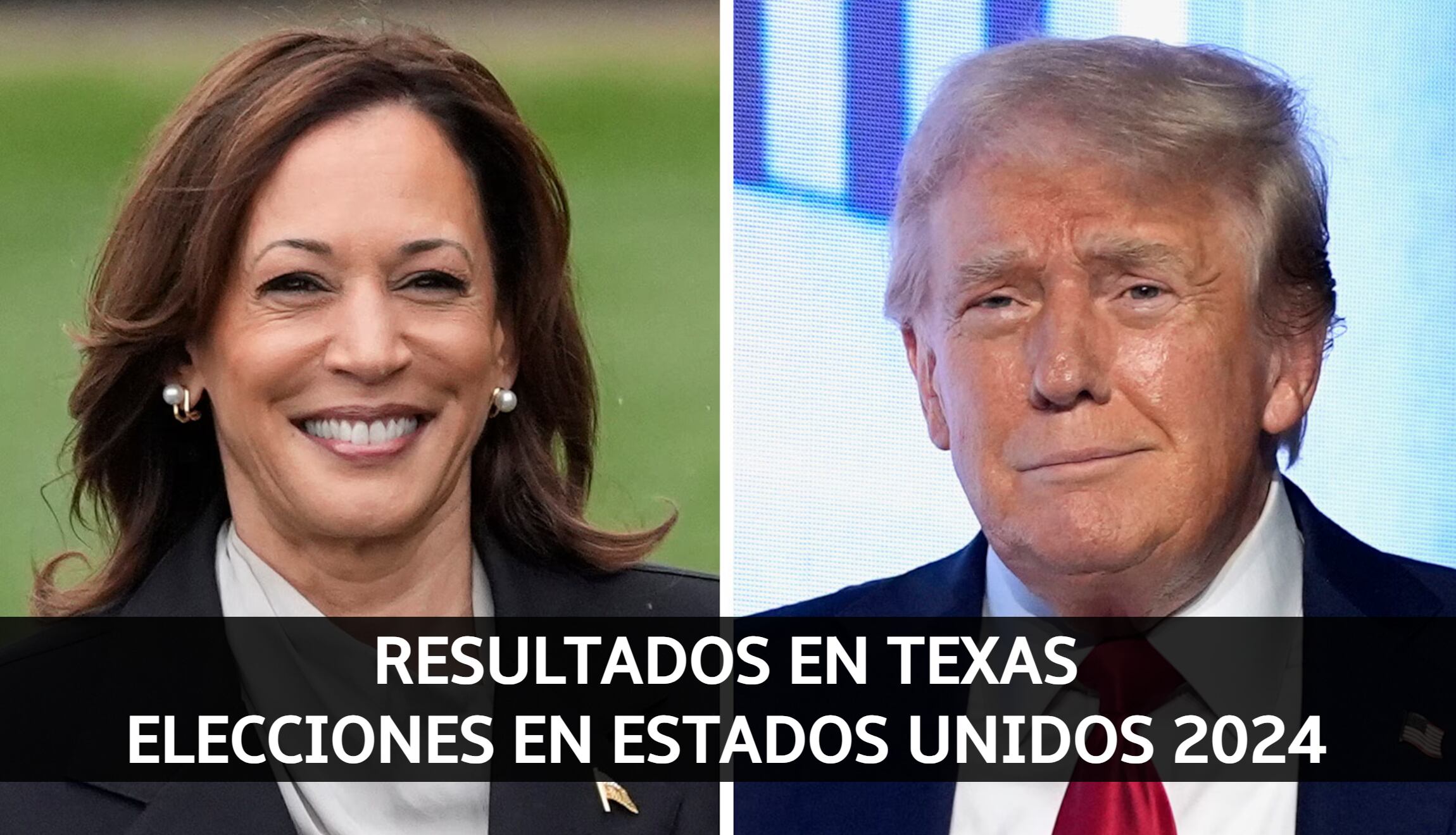 Consulta quién ha ganado las Elecciones en Estados Unidos 2024 en Texas, hoy 05 de noviembre, entre Kamala Harris y Donald Trump. (Foto: Composición Mix)