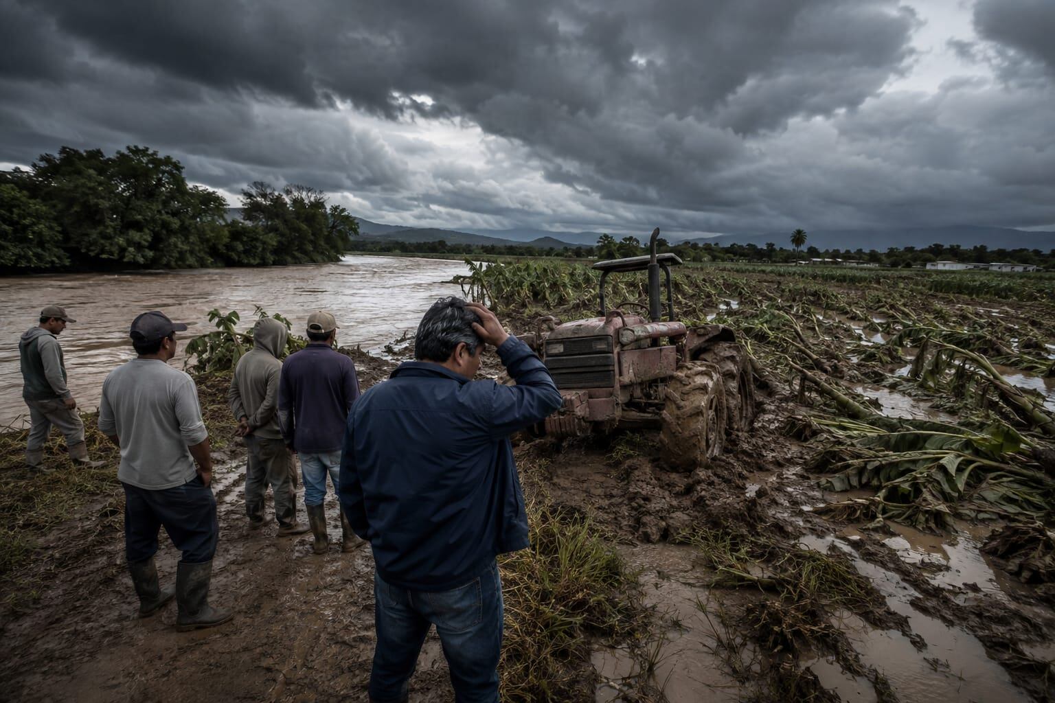 El Niño. Fotocomposición: Con inteligencia artificial, chatGPT, Mía Rios para Diario Gestión
