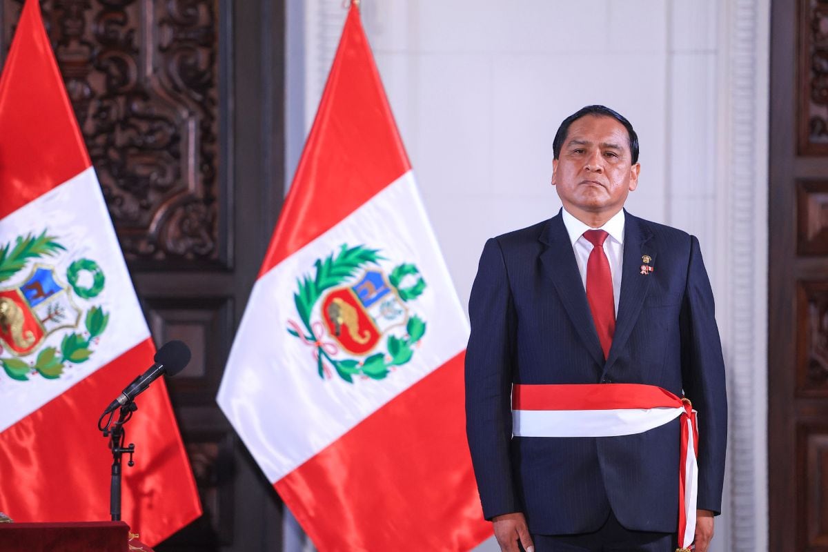 Flavio Cruz jura como nuevo ministro de Trabajo y Promoción del Empleo. Foto: Presidencia.