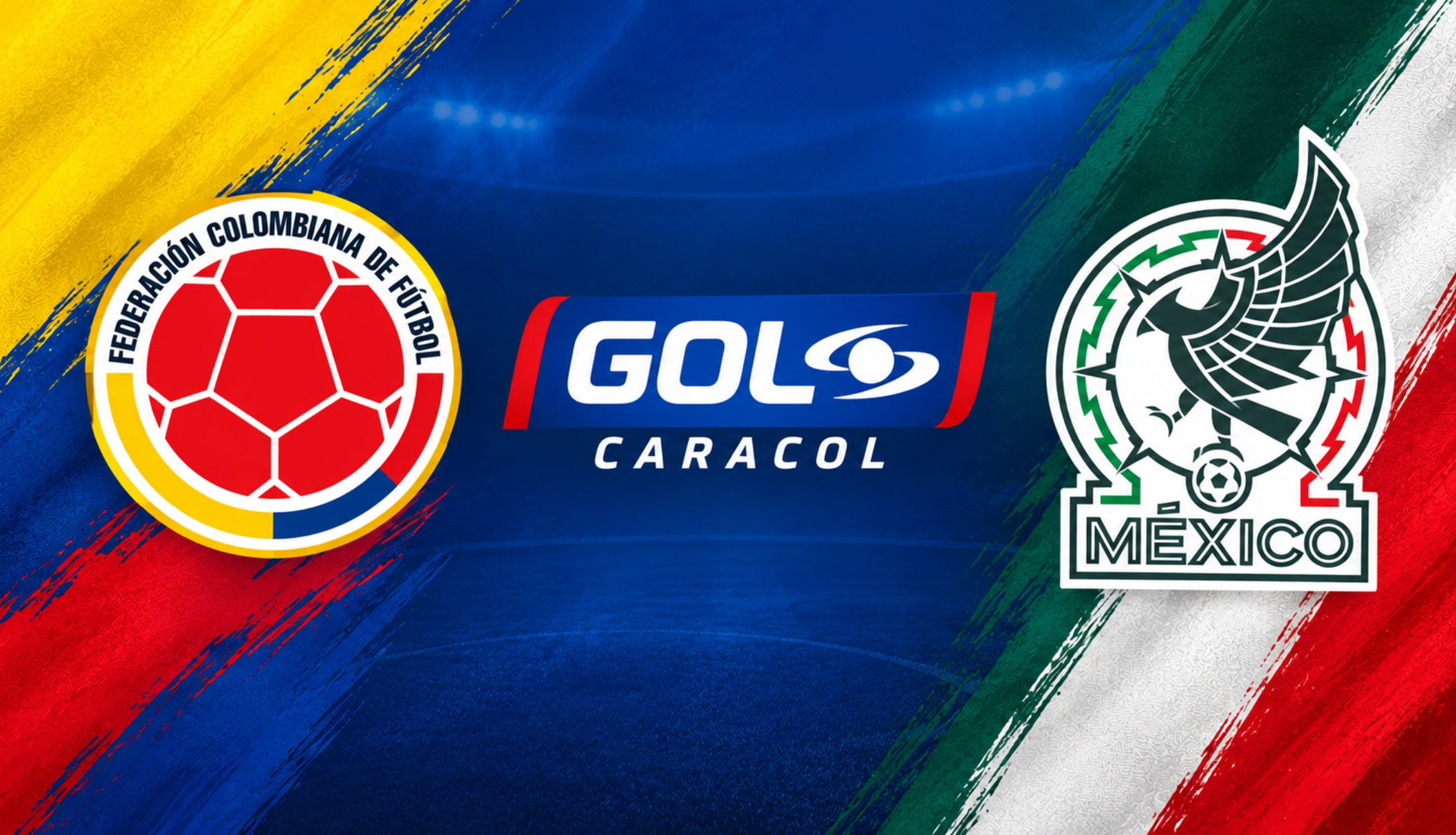 Señal de GOL Caracol para ver el partido de Colombia vs. México EN VIVO, este sábado 26 de septiembre, en un amistoso internacional 2026. (Foto: Imagen creada por Depor utilizando la IA de Chat GPT)