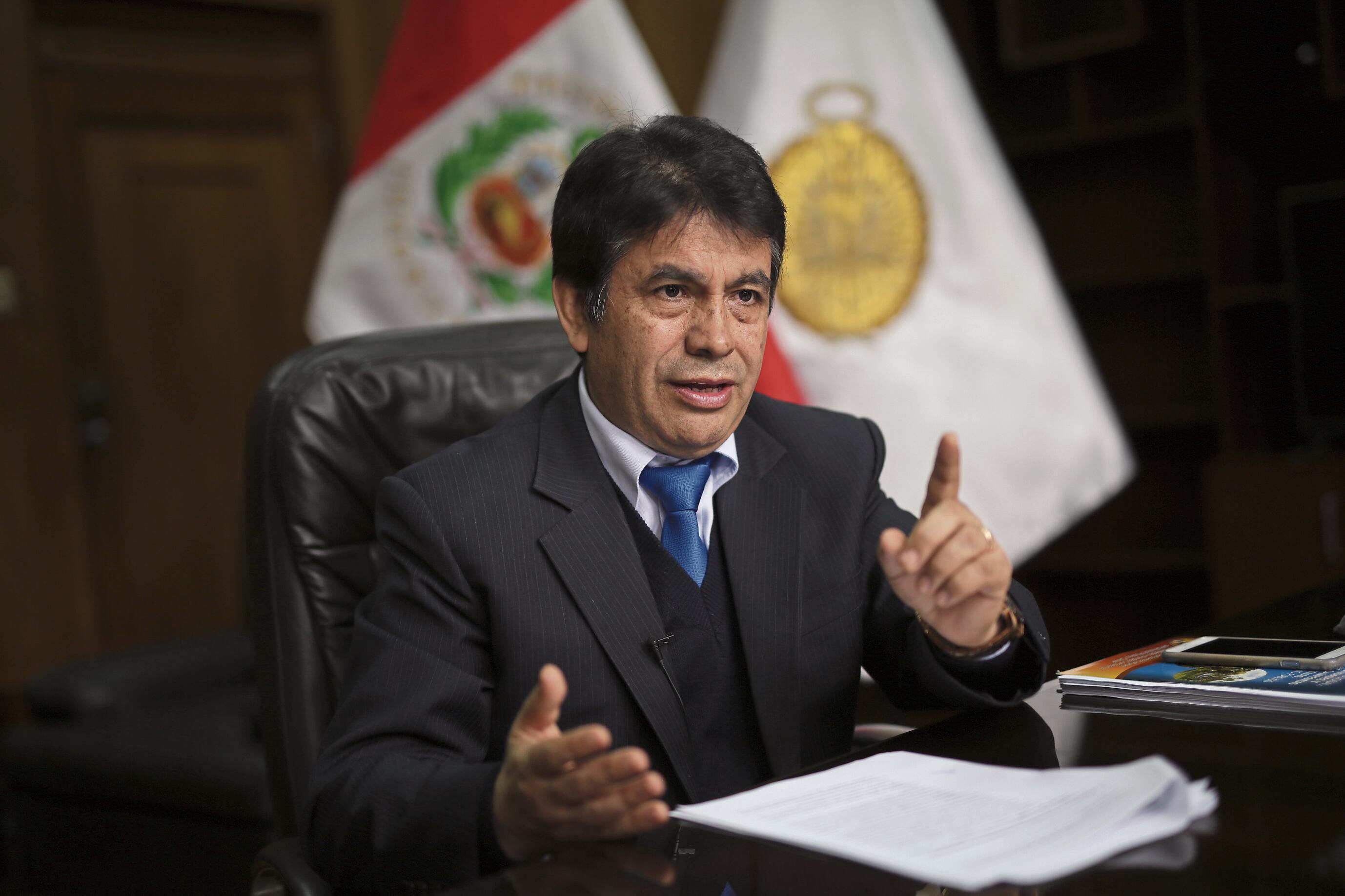 Tomás Gálvez se pronunció por el recurso presentada por Delia Espinoza para declarar la ilegalidad de Fuerza Popular. Foto: GEC