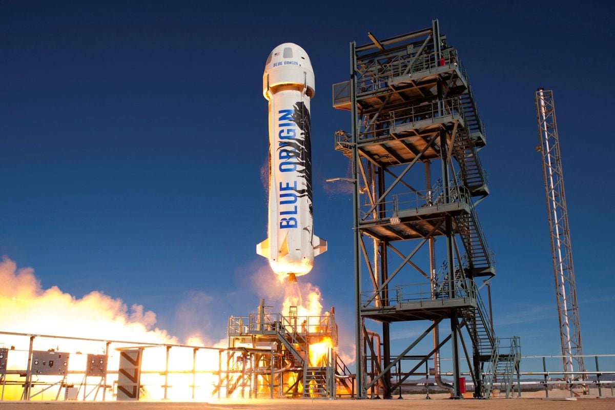 Blue Origin. (Foto: AFP)