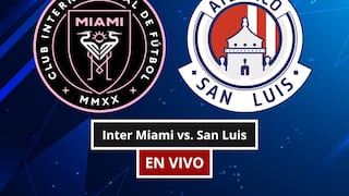 ¿En qué canal transmiten Inter Miami vs. San Luis por la Leagues Cup 2026?
