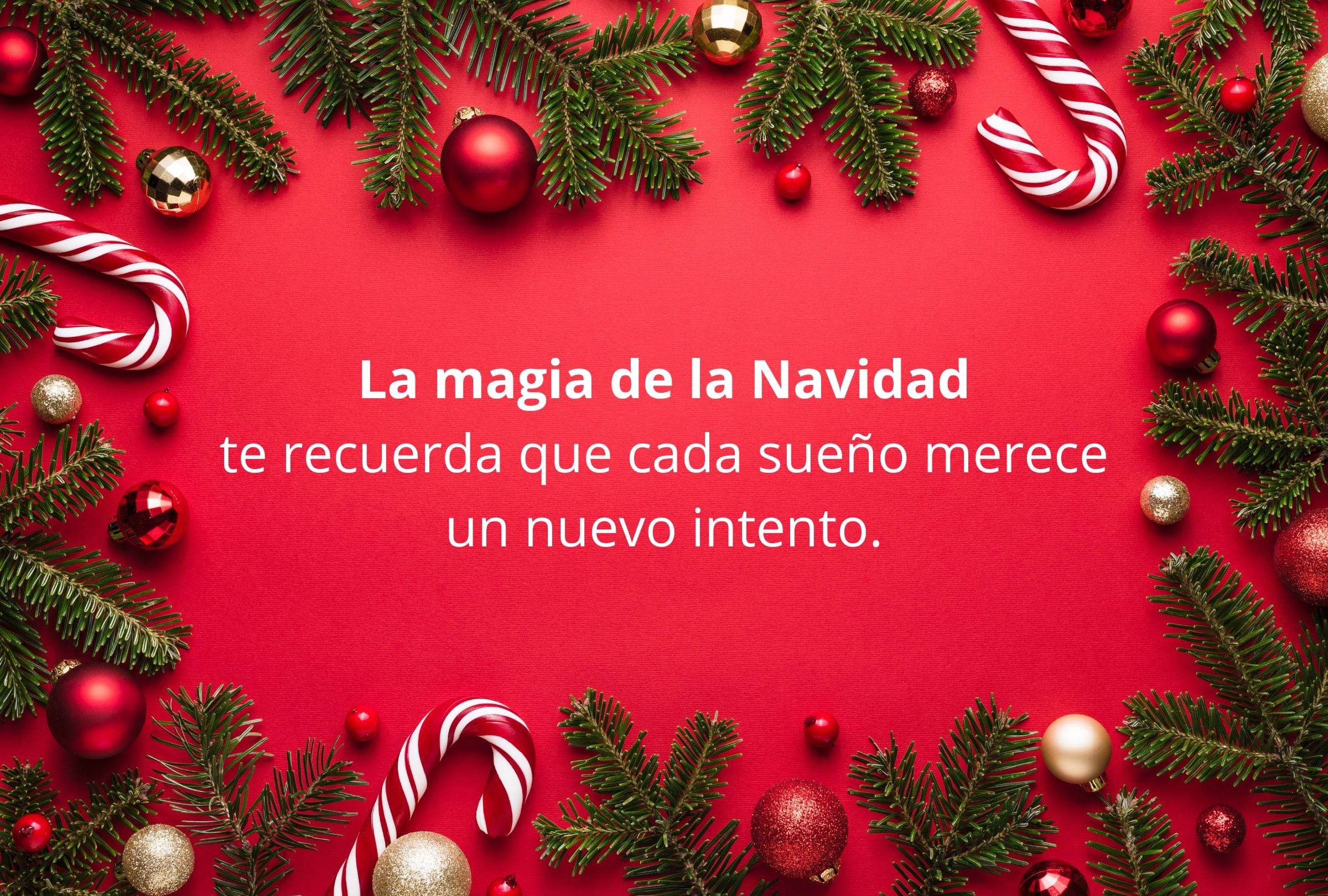 La magia de la Navidad te recuerda que cada sueño merece un nuevo intento. (Foto: Composición Gestión Mix)
