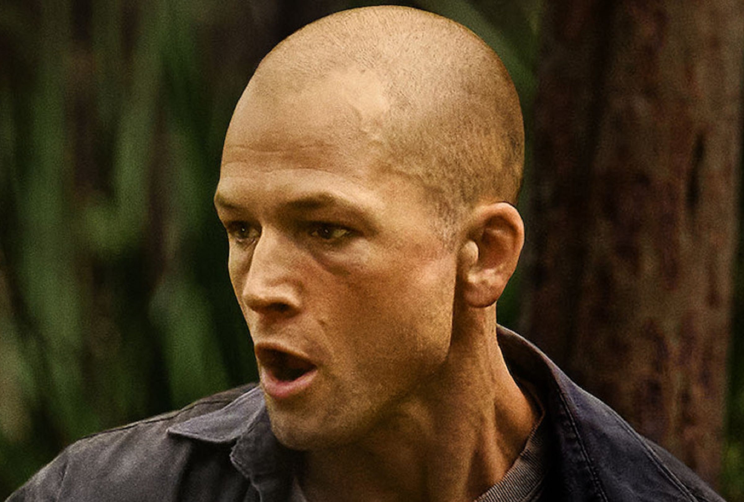 Taron Egerton asume el rol de Ben, un despiadado psicópata, en la película de acción y suspense "Apex" (Foto: Netflix)