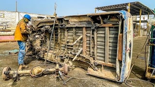 ‘Chatarreo Voluntario’ estima retirar más de 70 vehículos antiguos de transporte público