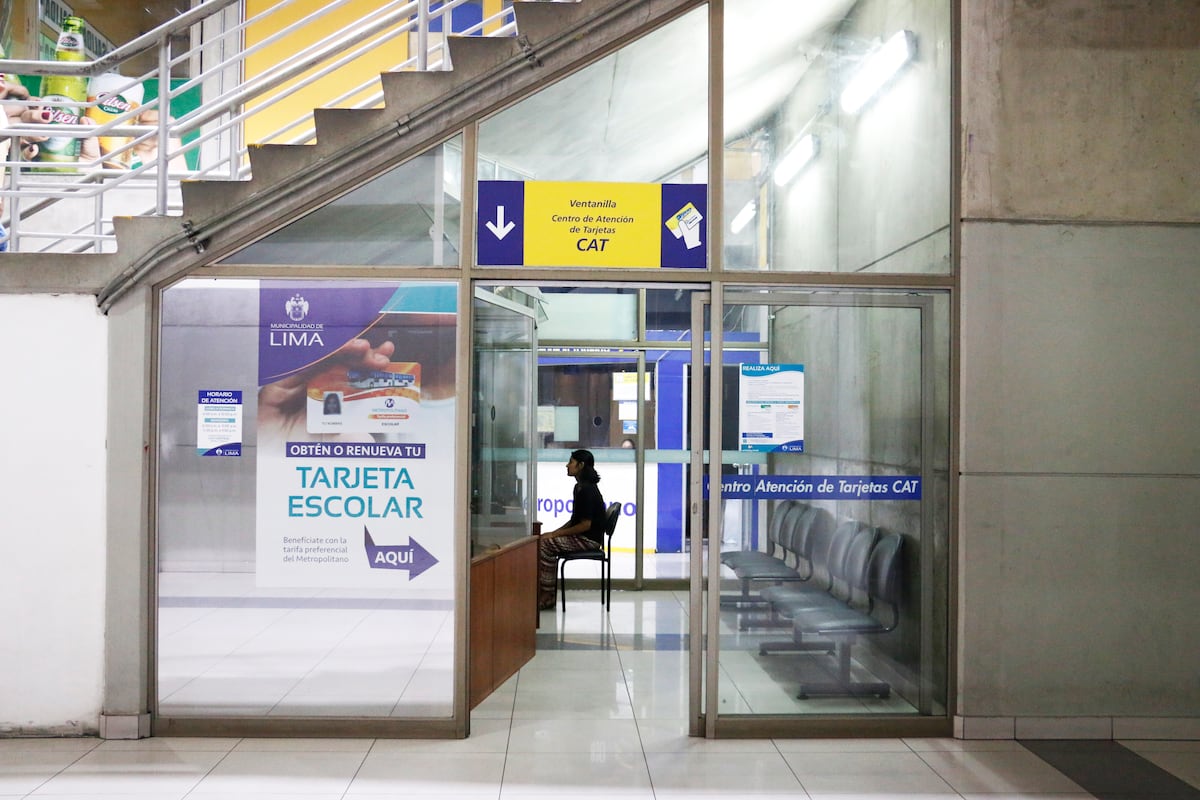 Centros de Atención de Tarjetas (CAT) del Metropolitano.