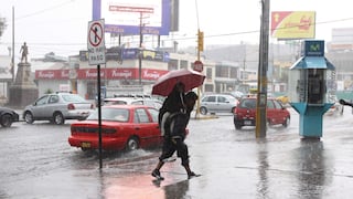 Estas son las regiones con más distritos en riesgo muy alto por lluvias intensas