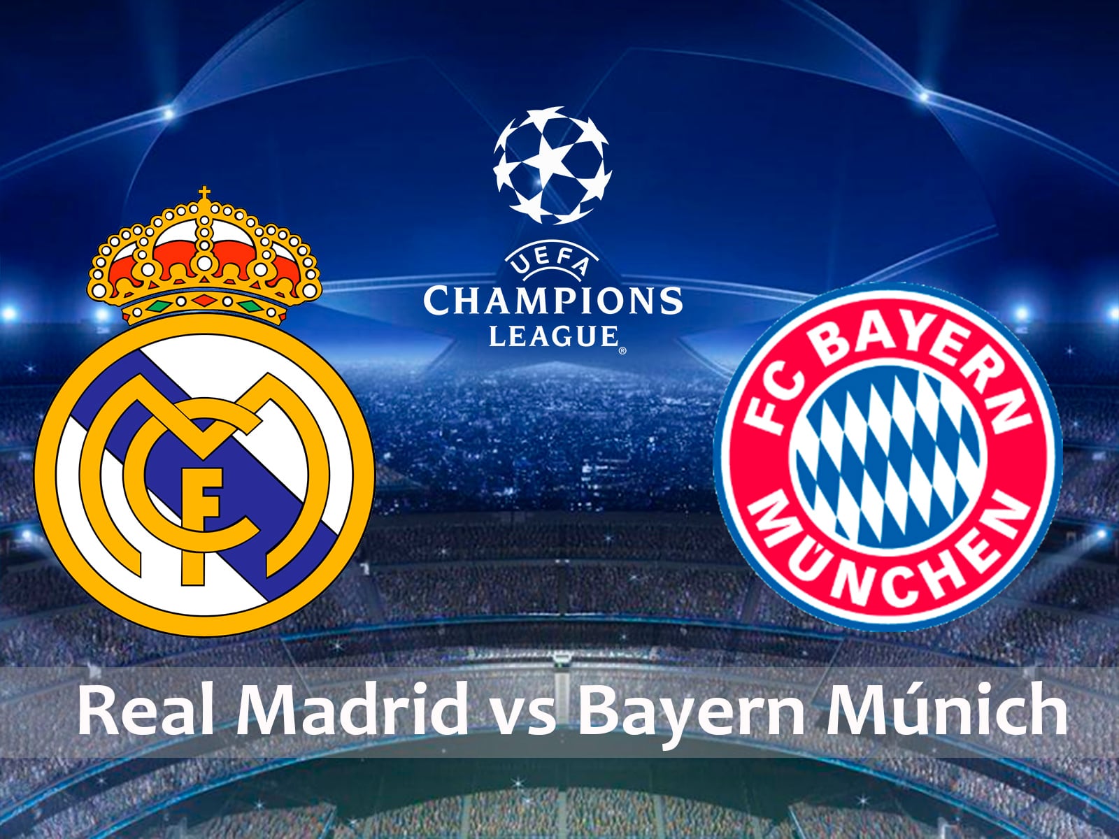 Lista de todos los canales que transmitieron el clásico Real Madrid vs. Bayern Múnich por la semifinal de la UEFA Champions League. | Foto: Composición Mix