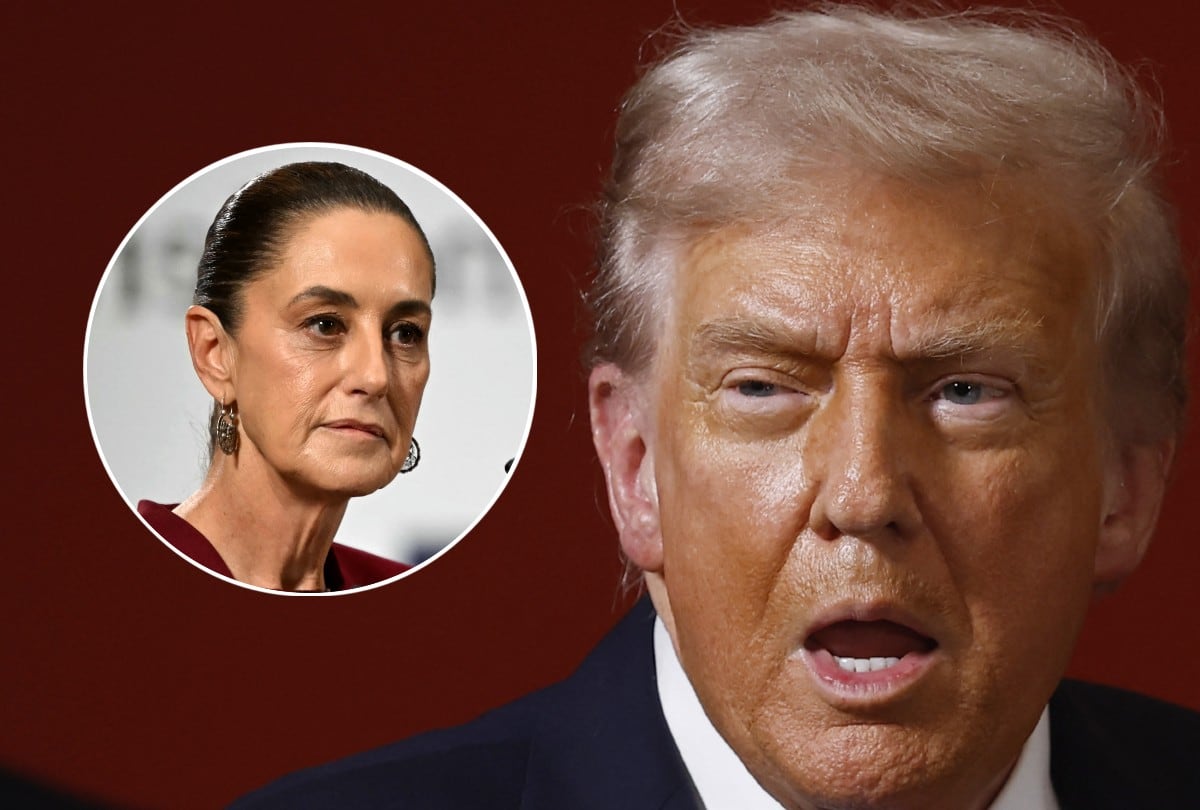 Donald Trump aseguró que EE.UU. está por iniciar ataques en tierra contra los cárteles y afirmó que la situación en México representa una amenaza para la seguridad nacional. | Crédito: Yoan VALAT / CARL DE SOUZA / AFP