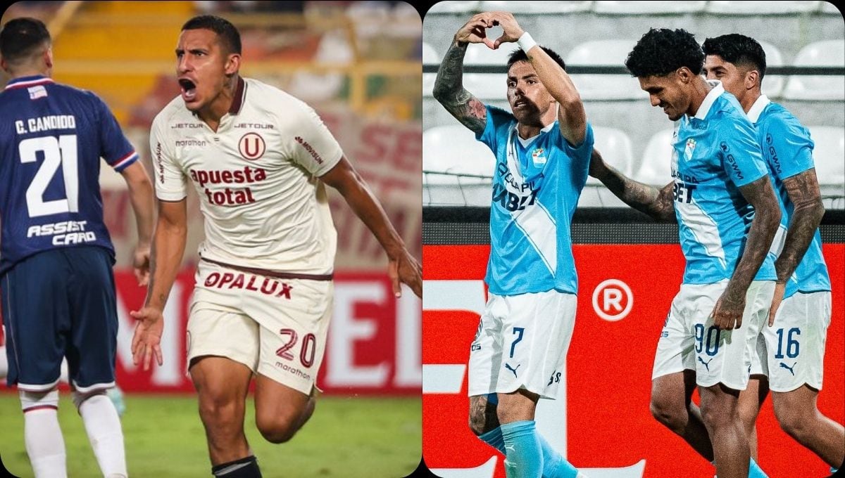 En la última fecha de la Copa Libertadores, Universitario venció 4-2 a Nacional de Uruguay, mientras que Cristal derrotó 2-0 a Junior de Colombia. (Fotos: Universitario y Sporting Cristal)