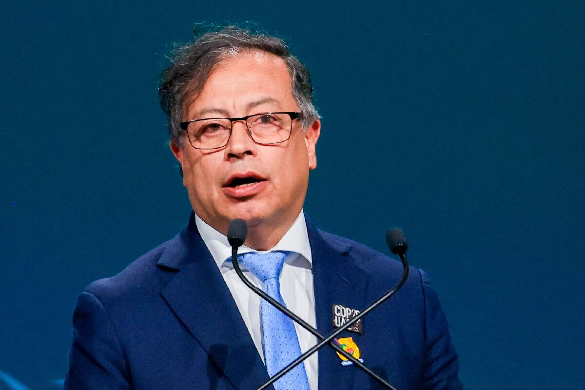 El presidente de Colombia, Gustavo Petro. (Foto de KARIM SAHIB / AFP)