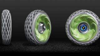 Así serán los neumáticos del futuro: musgo en las ruedas para generar oxígeno
