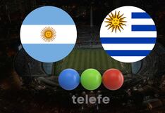 TELEFE transmitió el partido Argentina vs. Uruguay por Eliminatorias 2026