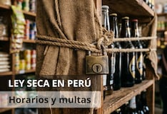 Cuándo es la ley seca por las Elecciones Generales en Perú 2026: las multas por incumplir