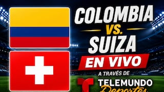 Telemundo Deportes transmitió el partido Colombia 0-0 (3-4) Suiza por el Mundial 2026