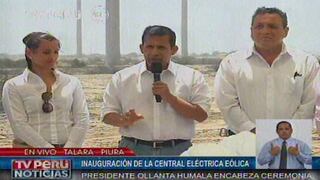 “Reducir impuestos es la forma de resolver la desaceleración”, afirma Ollanta Humala
