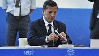 Humala: "Perú fue visto en la APEC como competitivo y sólido"