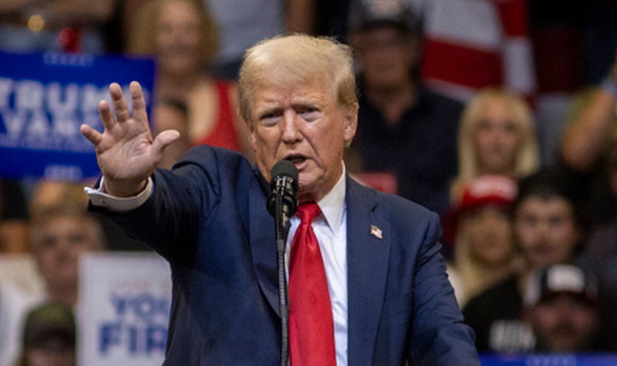 El expresidente de Estados Unidos y candidato presidencial republicano Donald Trump | Foto: Natalie BEHRING / AFP