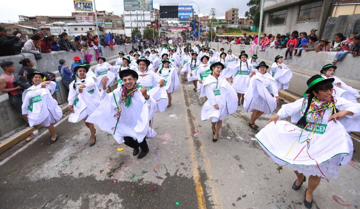 Carnaval de Cajamarca. (Foto: Andina)