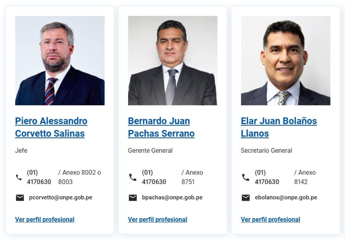 La normativa establece que el gerente general debe asumir el cargo hasta la designación de un nuevo titular. Foto: ONPE.