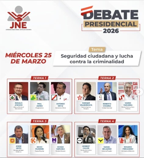 Debate 25 de marzo