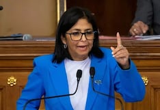 Delcy Rodríguez: “No hay agente externo que gobierna Venezuela”