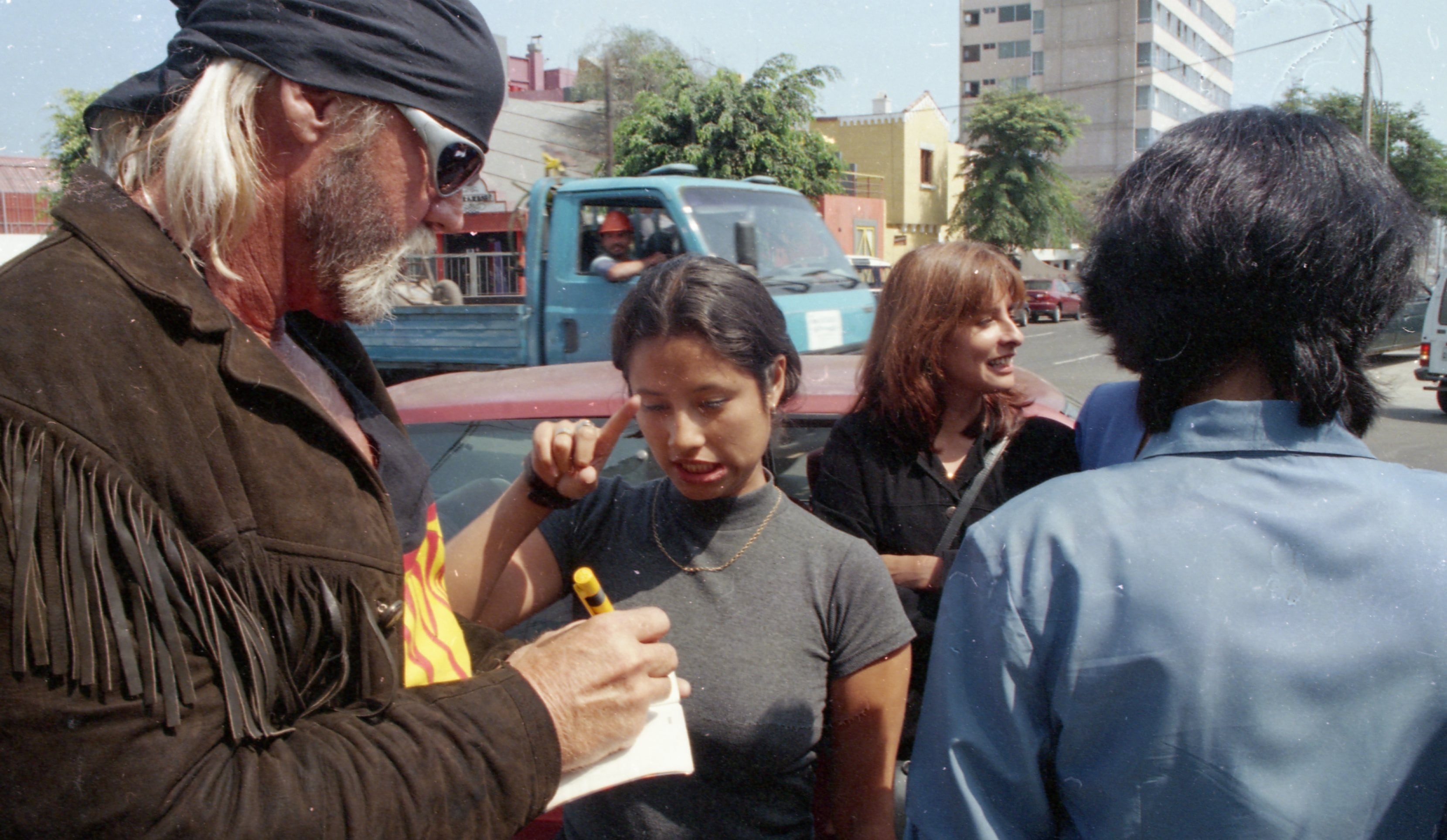 A fines de los años 90, varios luchadores llegaron a Perú aprovechando el 'boom' de los Gladiadores de WCW. Entre ellos, el 'primo' de Hulk Hogan. (Foto: Epensa).