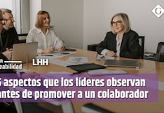 Cinco aspectos que los líderes suelen observar antes de promover a un colaborador