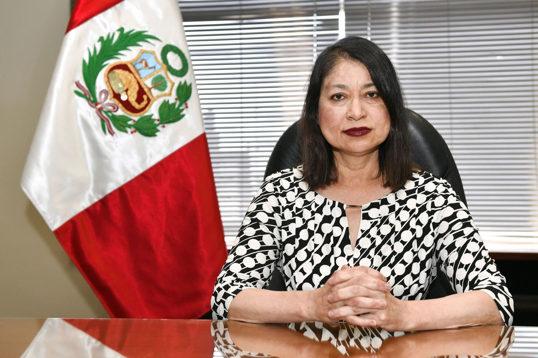 Canciller Ana Gervasi asumirá funciones como representante del Perú ante organismos internacionales a partir del 1 de febrero de 2024. (Foto: Andina)