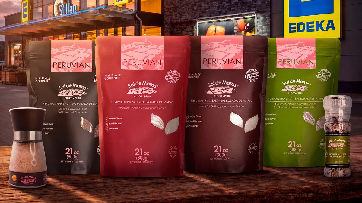 Marca peruana de sal de Maras abre filial en Alemania para acelerar su expansión en Europa