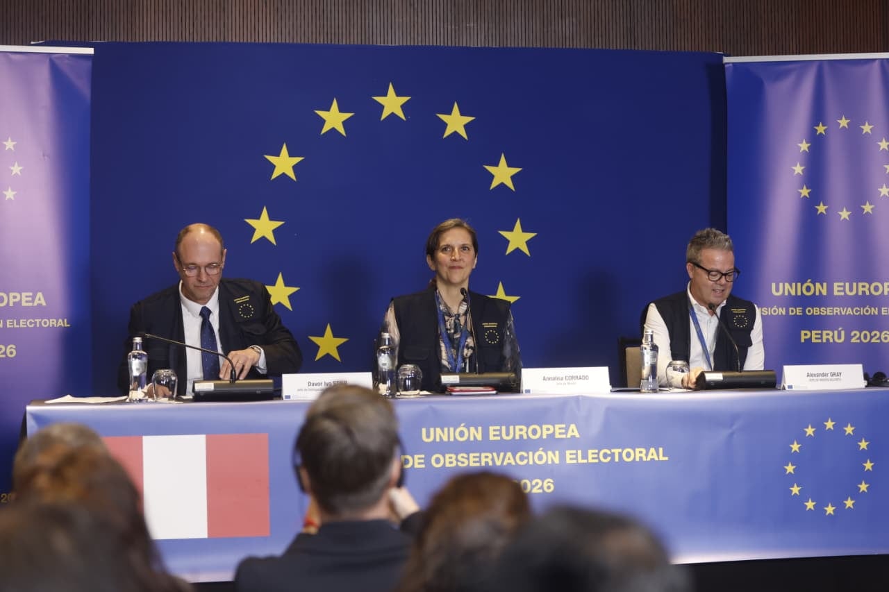 Misión de Observación Electoral de la Unión Europea en el Perú. (Foto: GEC)