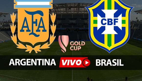 Desde el BMO Stadium de Los Ángeles, Argentina y Brasil protagonizan la segunda llave de los cuartos de final de la Copa Oro Femanina 2024. (Foto: Composición)
