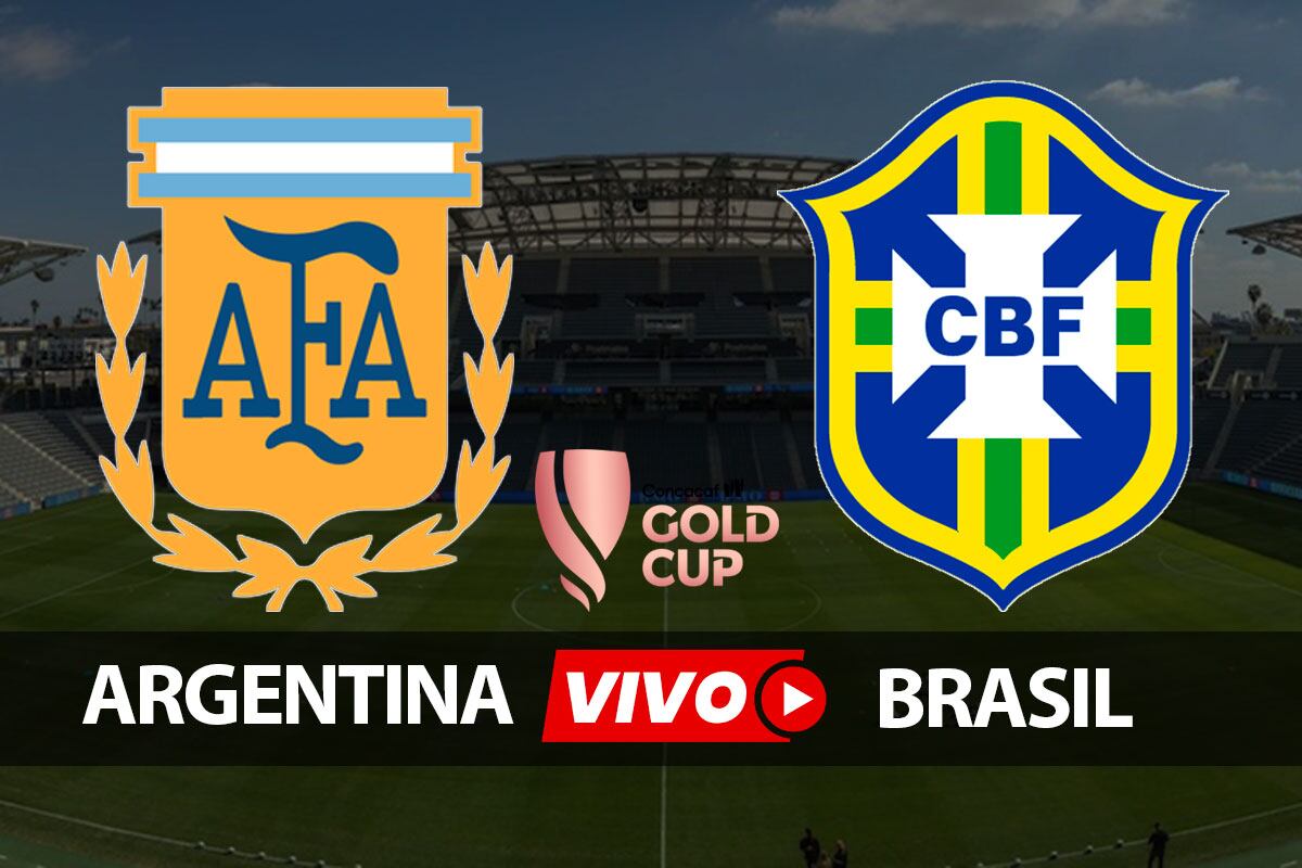 Desde el BMO Stadium de Los Ángeles, Argentina y Brasil protagonizan la segunda llave de los cuartos de final de la Copa Oro Femanina 2024. (Foto: Composición)