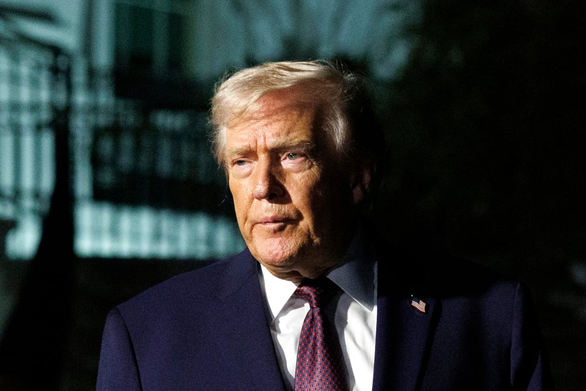 El presidente de Estados Unidos, Donald Trump, en el jardín sur de la Casa Blanca en Washington, DC, EE. UU., el 19 de diciembre de 2025. (EFE/EPA/WILL OLIVER / POOL)