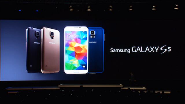 Samsung presentó el nuevo Galaxy S5
