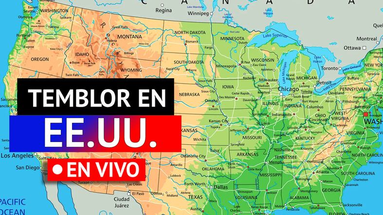 Temblor en EE.UU. hoy, 28 de febrero – hora, magnitud y epicentro, vía USGS en vivo