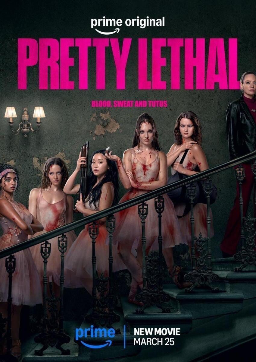 El póster de "Pretty Lethal", película dirigida por Vicky Jewson que se desarrolla a lo largo de 88 minutos de metraje (Foto: Amazon MGM Studios)