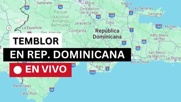 Sismo en República Dominicana hoy con epicentro y grado de magnitud, según el reporte oficial del Centro Nacional de Sismología (CNS) | Foto: Google Maps