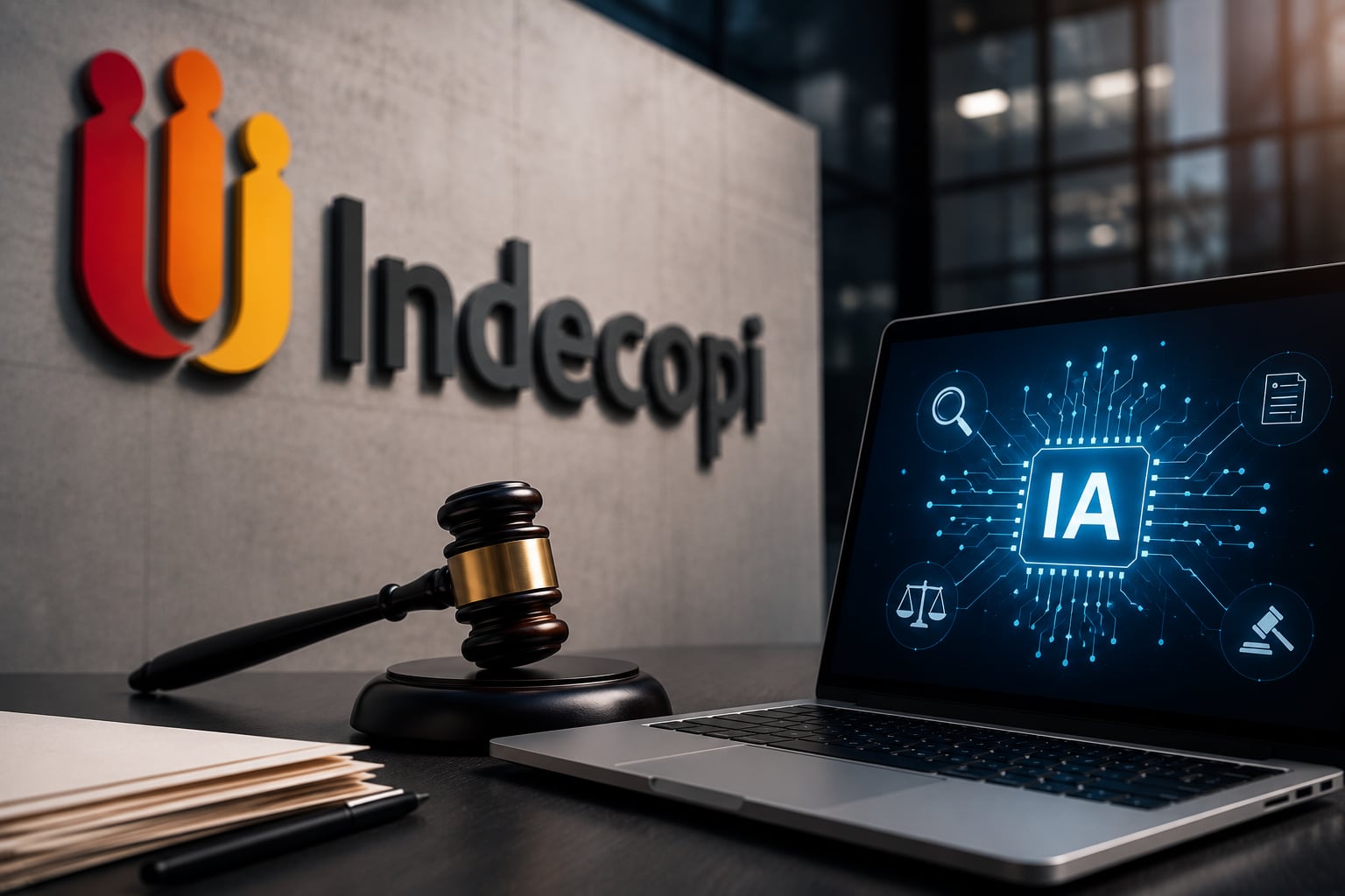 ¿Puede una IA ayudar a sancionar? El debate legal que enfrenta a expertos.| Foto: Indecopi, generada por IA - CHATGPT
